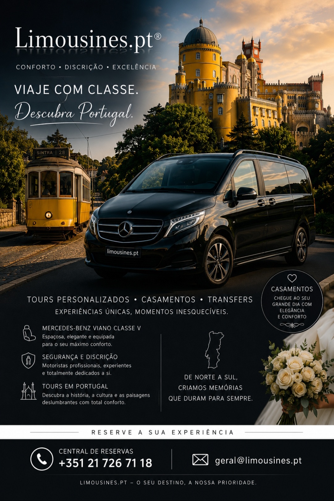 Limousines.pt - Tours, Casamentos e Transfers em Portugal